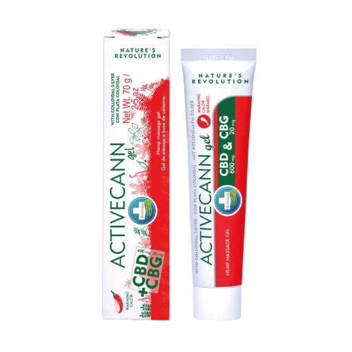 Activecann Gel Efecto Calor CBD+CBG - Alivio Muscular Intenso