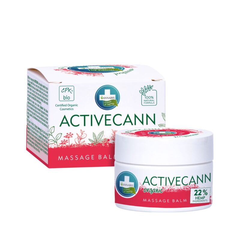 Annabis Activecann Bálsamo de Masaje 50 ml – Alivio Natural y Orgánico