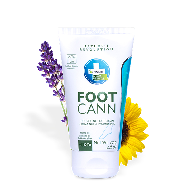 Annabis Footcann Crema Nutritiva para Pies Secos – Hidratación Natural 75ml