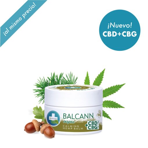 Balcann Bálsamo CBD + CBG - Alivio Natural para Piel Sensible