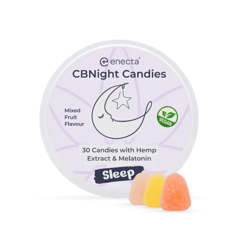 Gummies CBNight – Gominolas con CBD y Melatonina | Sueño Reparador