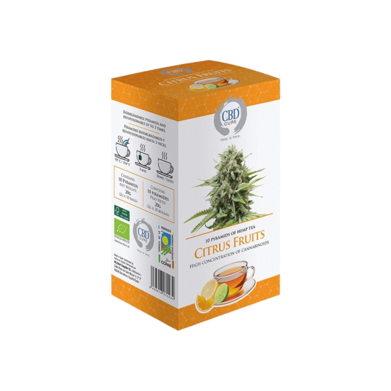 Infusión ecológica de Cáñamo CBD Cure