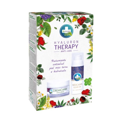 Combo Hyaluron Therapy Antiedad con Cáñamo y Ácido Hialurónico