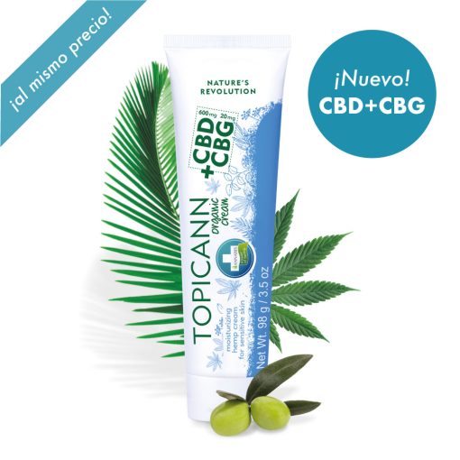 Topicann CBD + CBG 100ml - Cuidado Piel Sensible y Atópica